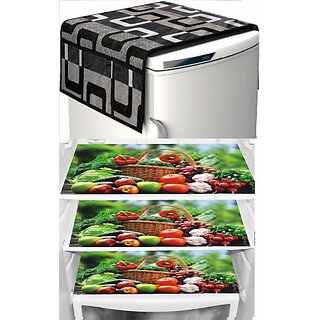 REVEXO Refrigerator Cover (Width: 20 cm, Multicolor) - Home Improvement | Buy online on ZillyBuy