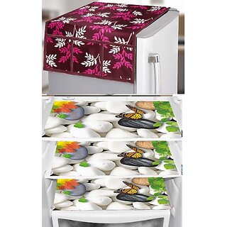 REVEXO Refrigerator Cover (Width: 20 cm, Multicolor) - Home Improvement | Buy online on ZillyBuy