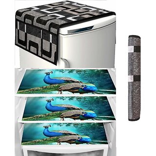 REVEXO Refrigerator Cover (Width: 98 cm, Multicolor) - Home Improvement | Buy online on ZillyBuy