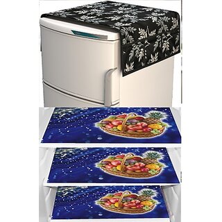 REVEXO Refrigerator Cover (Width: 20 cm, Multicolor) - Home Improvement | Buy online on ZillyBuy