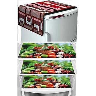 REVEXO Refrigerator Cover (Width: 20 cm, Multicolor) - Home Improvement | Buy online on ZillyBuy
