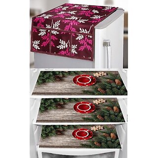 REVEXO Refrigerator Cover (Width: 20 cm, Multicolor) - Home Improvement | Buy online on ZillyBuy
