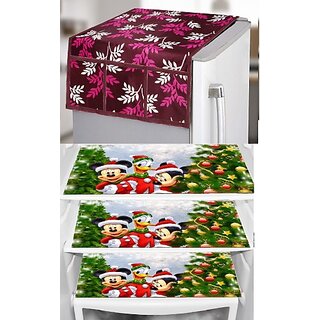 REVEXO Refrigerator Cover (Width: 20 cm, Multicolor) - Home Improvement | Buy online on ZillyBuy