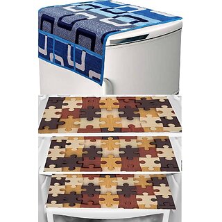 REVEXO Refrigerator Cover (Width: 20 cm, Multicolor) - Home Improvement | Buy online on ZillyBuy
