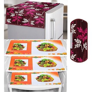 REVEXO Refrigerator Cover (Width: 98 cm, Multicolor) - Home Improvement | Buy online on ZillyBuy