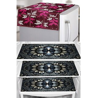 REVEXO Refrigerator Cover (Width: 20 cm, Multicolor) - Home Improvement | Buy online on ZillyBuy