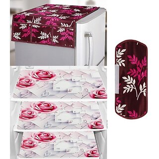 REVEXO Refrigerator Cover (Width: 98 cm, Multicolor) - Home Improvement | Buy online on ZillyBuy