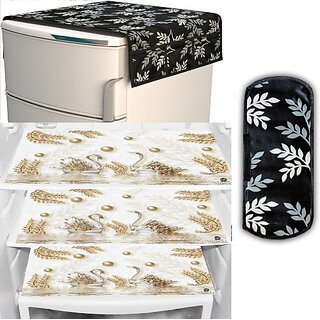 REVEXO Refrigerator Cover (Width: 98 cm, Multicolor) - Home Improvement | Buy online on ZillyBuy