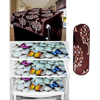 REVEXO Refrigerator Cover (Width: 98 cm, Multicolor) - Home Improvement | Buy online on ZillyBuy