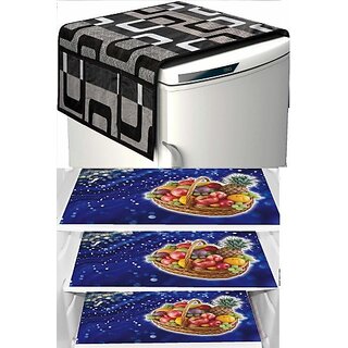 REVEXO Refrigerator Cover (Width: 20 cm, Multicolor) - Home Improvement | Buy online on ZillyBuy