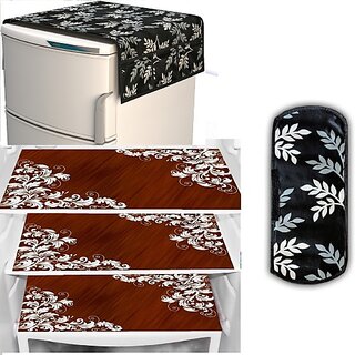 REVEXO Refrigerator Cover (Width: 98 cm, Multicolor) - Home Improvement | Buy online on ZillyBuy