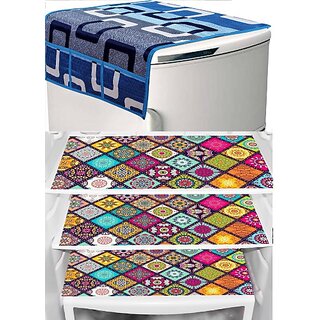 REVEXO Refrigerator Cover (Width: 20 cm, Multicolor) - Home Improvement | Buy online on ZillyBuy
