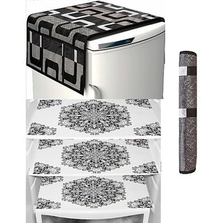 REVEXO Refrigerator Cover (Width: 98 cm, Multicolor) - Home Improvement | Buy online on ZillyBuy