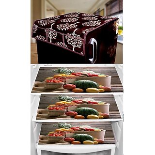 REVEXO Refrigerator Cover (Width: 20 cm, Multicolor) - Home Improvement | Buy online on ZillyBuy