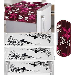 REVEXO Refrigerator Cover (Width: 98 cm, Multicolor) - Home Improvement | Buy online on ZillyBuy