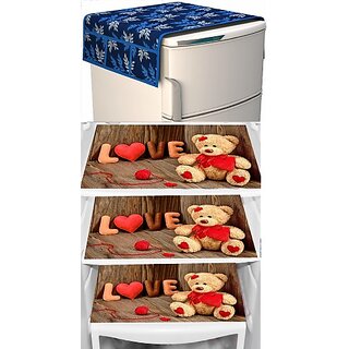 REVEXO Refrigerator Cover (Width: 20 cm, Multicolor) - Home Improvement | Buy online on ZillyBuy