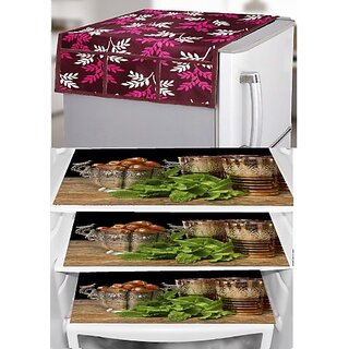 REVEXO Refrigerator Cover (Width: 20 cm, Multicolor) - Home Improvement | Buy online on ZillyBuy