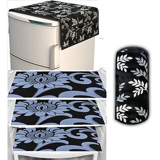 REVEXO Refrigerator Cover (Width: 98 cm, Multicolor) - Home Improvement | Buy online on ZillyBuy