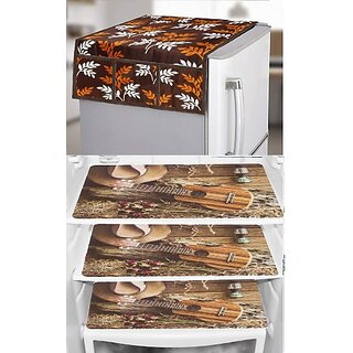 REVEXO Refrigerator Cover (Width: 20 cm, Multicolor) - Home Improvement | Buy online on ZillyBuy