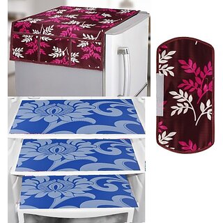 REVEXO Refrigerator Cover (Width: 98 cm, Multicolor) - Home Improvement | Buy online on ZillyBuy