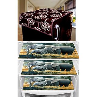 REVEXO Refrigerator Cover (Width: 20 cm, Multicolor) - Home Improvement | Buy online on ZillyBuy