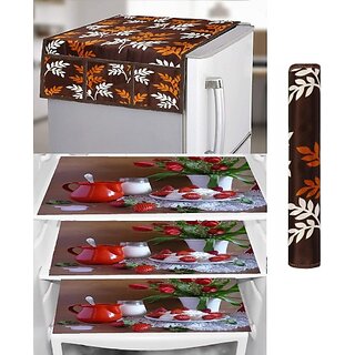 REVEXO Refrigerator Cover (Width: 98 cm, Multicolor) - Home Improvement | Buy online on ZillyBuy