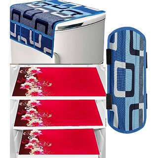 REVEXO Refrigerator Cover (Width: 98 cm, Multicolor) - Home Improvement | Buy online on ZillyBuy