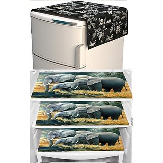 REVEXO Refrigerator Cover (Width: 20 cm, Multicolor) - Home Improvement | Buy online on ZillyBuy