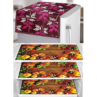 REVEXO Refrigerator Cover (Width: 20 cm, Multicolor) - Home Improvement | Buy online on ZillyBuy