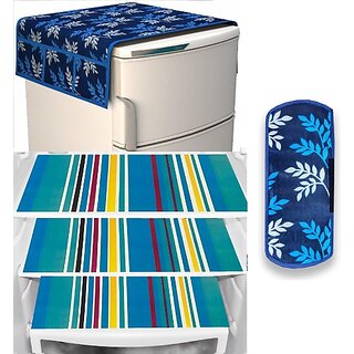 REVEXO Refrigerator Cover (Width: 98 cm, Multicolor) - Home Improvement | Buy online on ZillyBuy