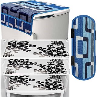 REVEXO Refrigerator Cover (Width: 98 cm, Multicolor) - Home Improvement | Buy online on ZillyBuy