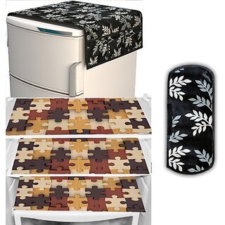 REVEXO Refrigerator Cover (Width: 98 cm, Multicolor) - Home Improvement | Buy online on ZillyBuy