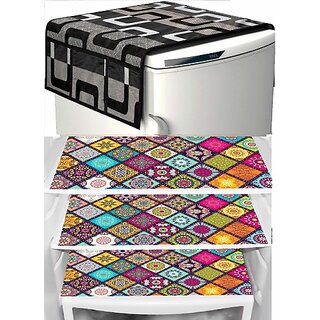 REVEXO Refrigerator Cover (Width: 20 cm, Multicolor) - Home Improvement | Buy online on ZillyBuy