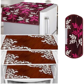 REVEXO Refrigerator Cover (Width: 98 cm, Multicolor) - Home Improvement | Buy online on ZillyBuy