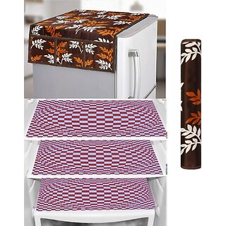 REVEXO Refrigerator Cover (Width: 98 cm, Multicolor) - Home Improvement | Buy online on ZillyBuy