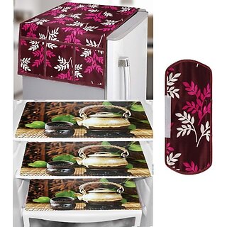 REVEXO Refrigerator Cover (Width: 98 cm, Multicolor) - Home Improvement | Buy online on ZillyBuy