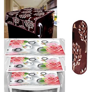 REVEXO Refrigerator Cover (Width: 98 cm, Multicolor) - Home Improvement | Buy online on ZillyBuy