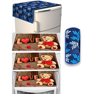 REVEXO Refrigerator Cover (Width: 98 cm, Multicolor) - Home Improvement | Buy online on ZillyBuy