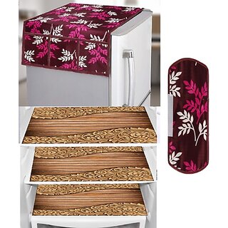 REVEXO Refrigerator Cover (Width: 98 cm, Multicolor) - Home Improvement | Buy online on ZillyBuy