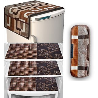 REVEXO Refrigerator Cover (Width: 98 cm, Multicolor) - Home Improvement | Buy online on ZillyBuy
