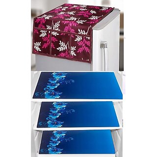REVEXO Refrigerator Cover (Width: 20 cm, Multicolor) - Home Improvement | Buy online on ZillyBuy