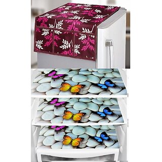 REVEXO Refrigerator Cover (Width: 20 cm, Multicolor) - Home Improvement | Buy online on ZillyBuy