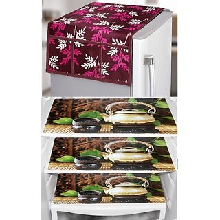 REVEXO Refrigerator Cover (Width: 20 cm, Multicolor) - Home Improvement | Buy online on ZillyBuy