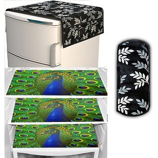 REVEXO Refrigerator Cover (Width: 98 cm, Multicolor) - Home Improvement | Buy online on ZillyBuy