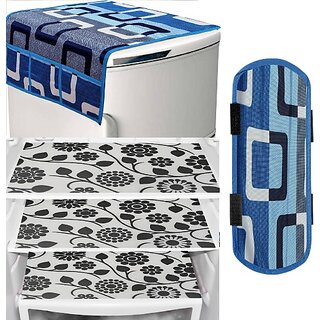 REVEXO Refrigerator Cover (Width: 98 cm, Multicolor) - Home Improvement | Buy online on ZillyBuy
