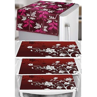 REVEXO Refrigerator Cover (Width: 20 cm, Multicolor) - Home Improvement | Buy online on ZillyBuy