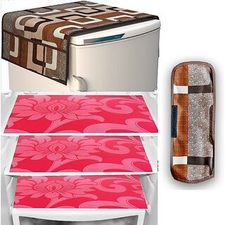 REVEXO Refrigerator Cover (Width: 98 cm, Multicolor) - Home Improvement | Buy online on ZillyBuy