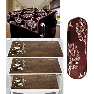 REVEXO Refrigerator Cover (Width: 98 cm, Multicolor) - Home Improvement | Buy online on ZillyBuy