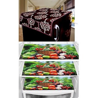 REVEXO Refrigerator Cover (Width: 20 cm, Multicolor) - Home Improvement | Buy online on ZillyBuy
