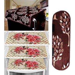 REVEXO Refrigerator Cover (Width: 98 cm, Multicolor) - Home Improvement | Buy online on ZillyBuy